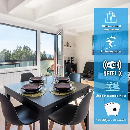 Nathen - Parking - Wifi - Balcon Sud Ouest - 1650 * Chamrousse